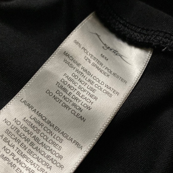 Black Athletic Tights - Picture 6 of 6